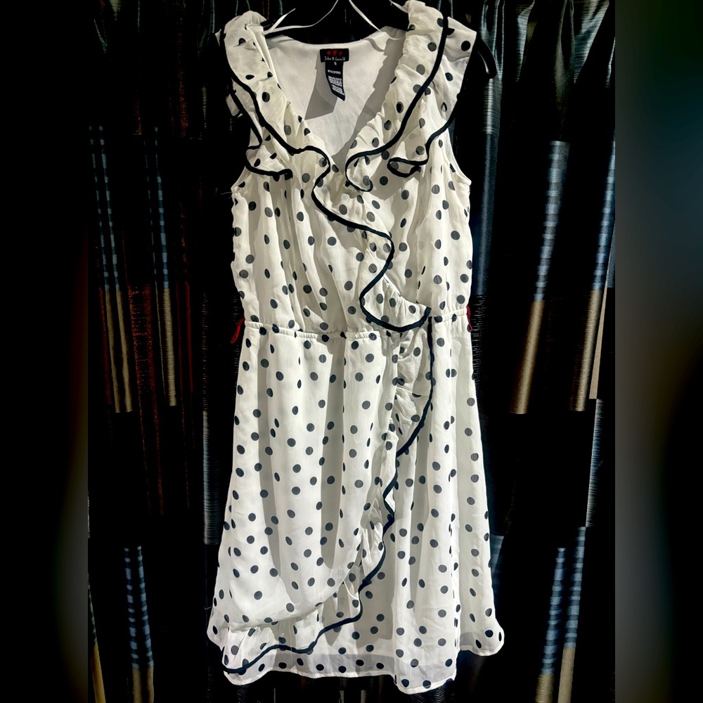 Polka Dot Ruffle Dress